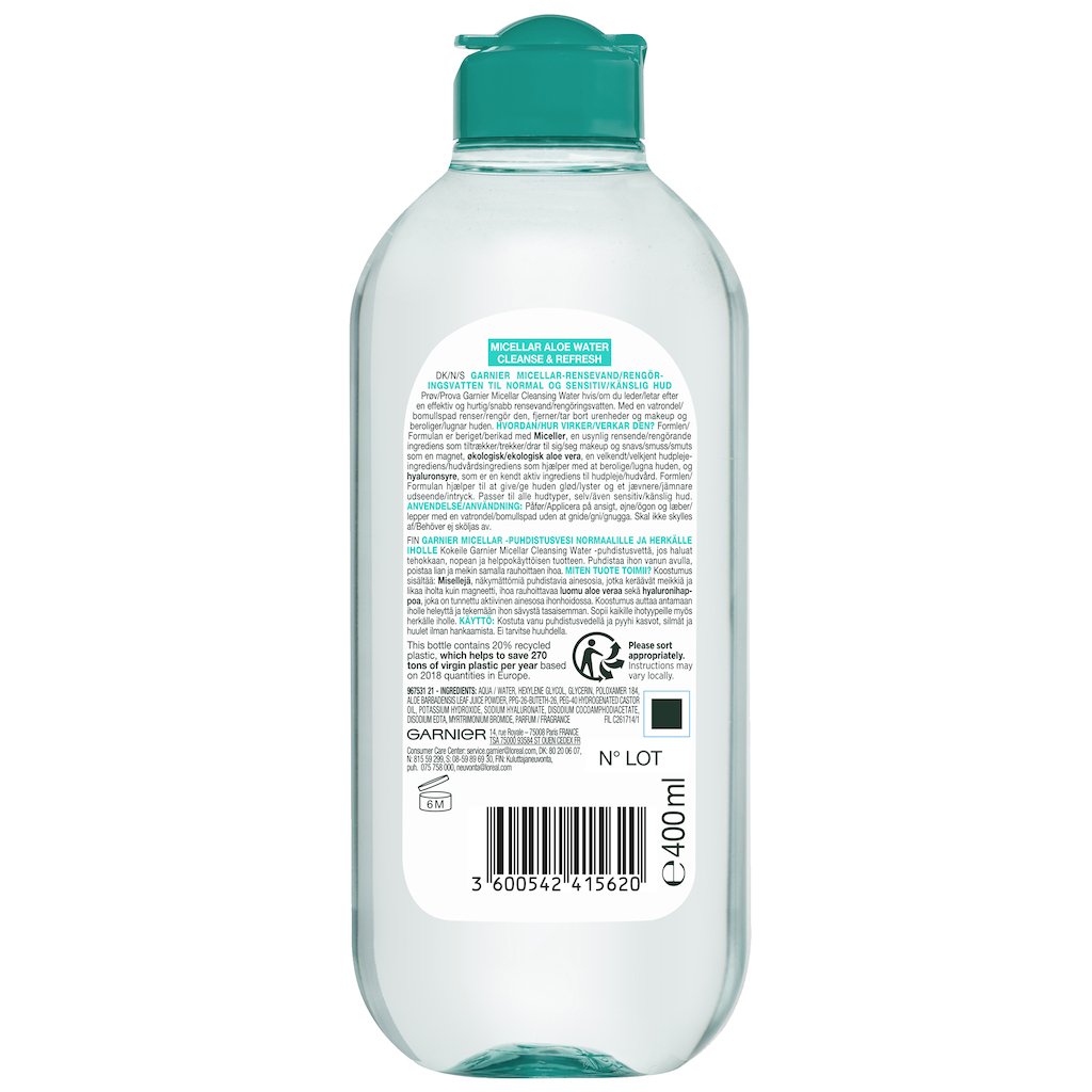 Garnier Hyaluronic Aloe Micellar 2 1